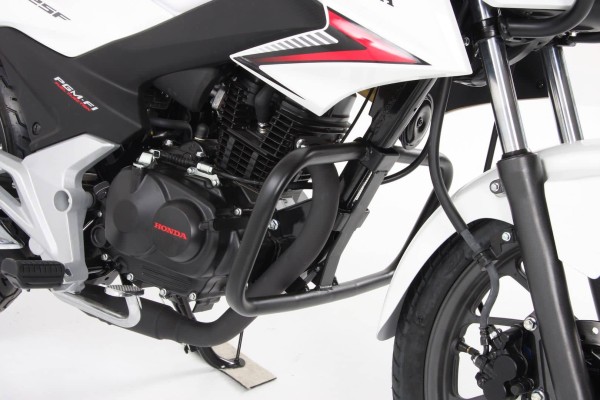 Protezione motore nera per Honda CB 125 F (15-20) Hepco & Becker