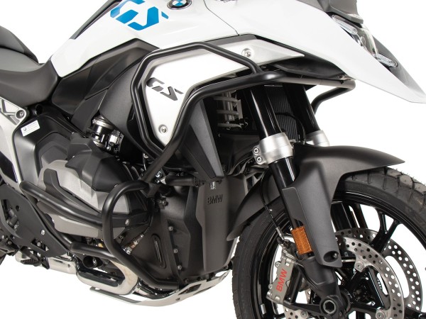 Barra di protezione serbatoio nera per BMW R 1300 GS (23-) Hepco & Becker