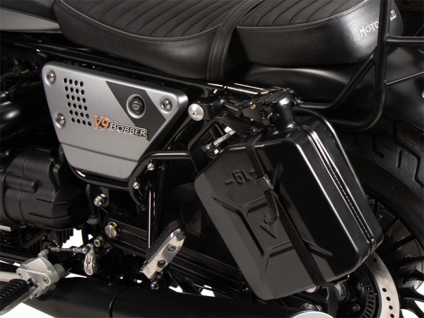 Tanica da 4 litri con supporto per ritaglio a sinistra per Moto Guzzi V9 Bobber/Special Edition (21-)