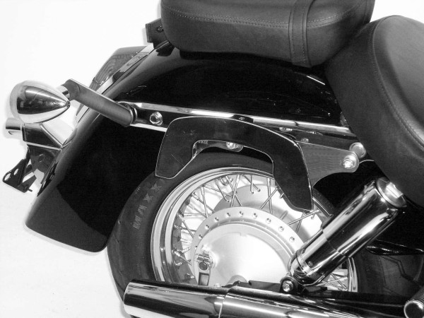 Portapacchi laterale C-Bow cromato per Honda VT 750 C Shadow (04-07) Hepco & Becker