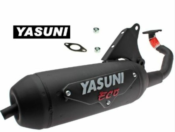 Scarico completo Yasuni Eco - Acciaio inox nero