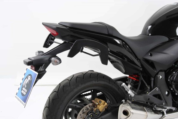 Portapacchi laterale C-Bow nero per Honda CB 600 F Hornet (11-15) Hepco & Becker