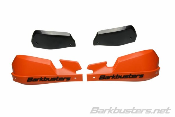 Barkbusters VPS MX Set di paramani in plastica Arancione/Nero Solo deflettore