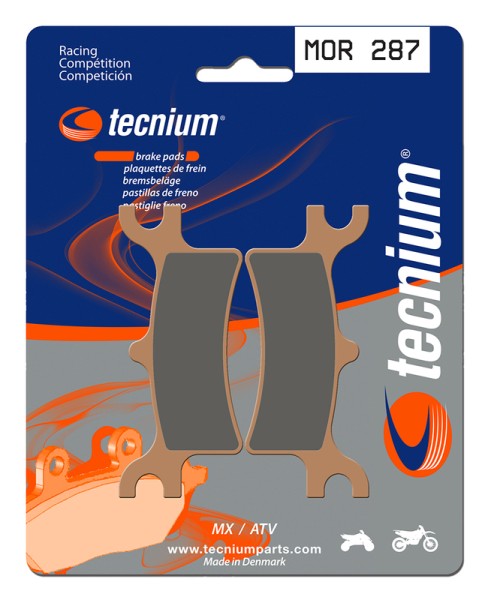 Pastiglie freno Tecnium Racing MX/ATV in metallo sinterizzato - MOR287