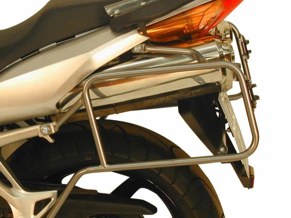 Portavaligie laterale fisso nero per Honda VFR 800 (98-01) Hepco & Becker
