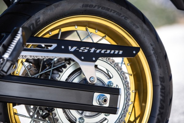 Paracatena in alluminio per Suzuki V-Strom 650 BJ. 2017