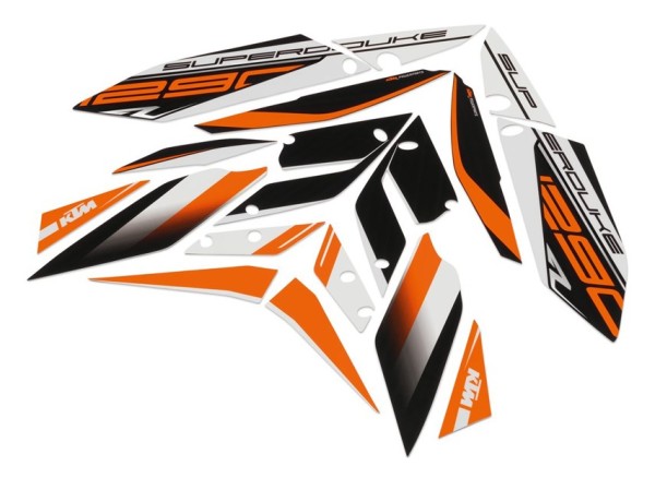 Kit grafico KTM Style per 1290 Super Duke R (BJ 14-19)