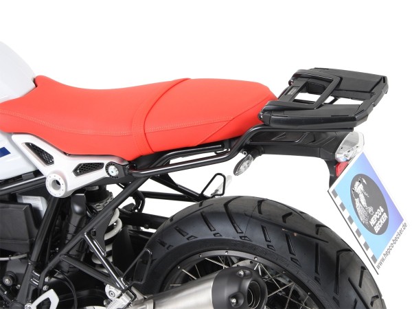 Easyrack porta bauletto nero per BMW R nineT Urban G/S (17-23) Hepco & Becker