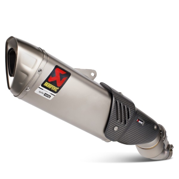 Posteriore Akrapovic per Aprilia RSV 4 Tuono 1100 Factory 2021- (Euro 5)