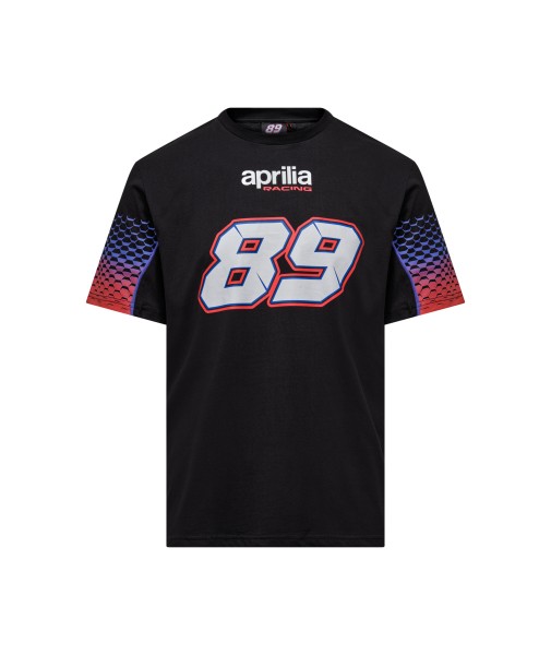 Maglietta Aprilia Racing 89 Uomo nero