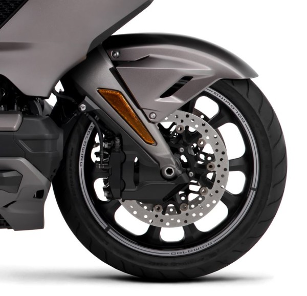 Set di adesivi per cerchi argento per Honda GL1800 Gold Wing (20-) Originale