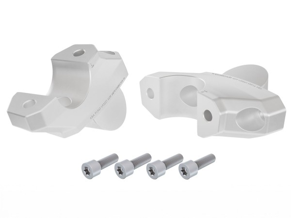 Riser manubrio H=32 mm con offset posteriore di 21 mm per BMW R 1300 R (25-) Hepco & Becker