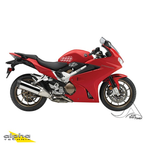 Stompgrip nero Volcano per Honda VFR800F (14-15)