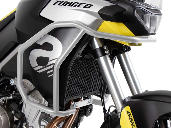 Protezione serbatoio argento per Aprilia Tuareg 660 (22-24) Hepco & Becker