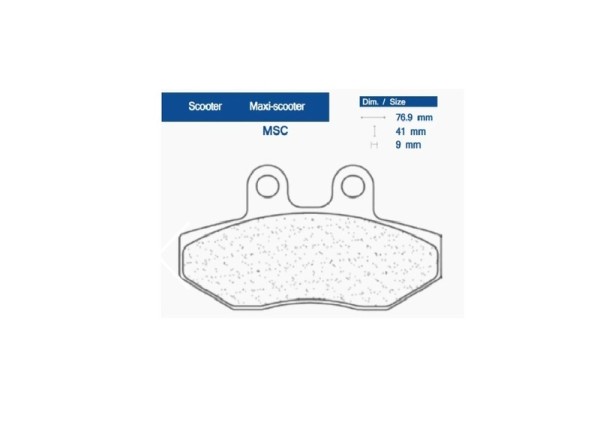 Pastiglie freno in metallo sinterizzato CL Brakes Maxi Scooter - 3077MSC
