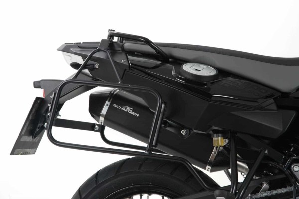 Portavaligie laterale nero per BMW F 650 GS Twin (08-11)/F 700 GS (12-17)/F 800 GS (08-18)