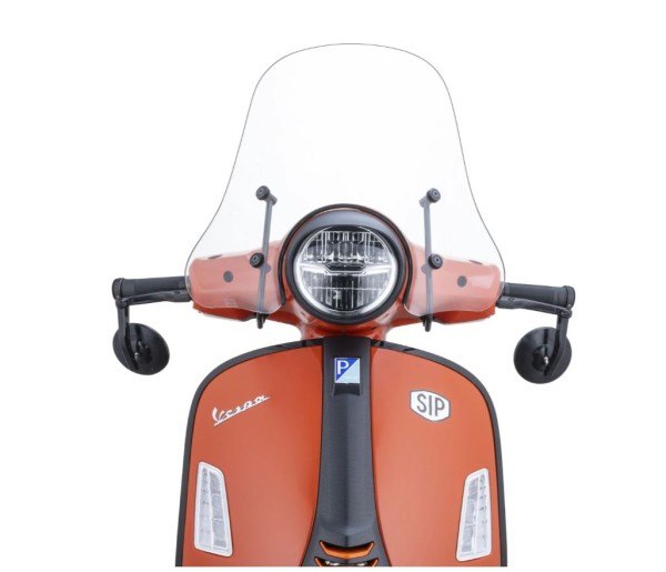 Parabrezza ERMAX Sportivo per Vespa GTS/GTS Super (`23-), trasparente