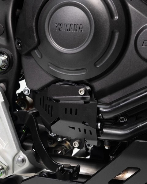 Copertura della pompa dell'acqua nera per Yamaha Ténéré 700