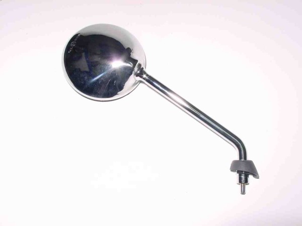 specchio logoscooter, metallo, destro, M8/re, cromato, tondo
