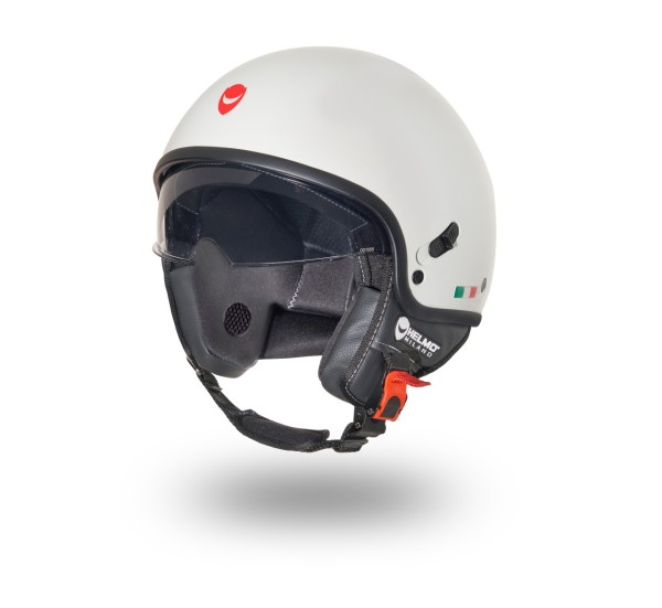 Helmo Milano Demi Jet Puro Slider bianco lucido
