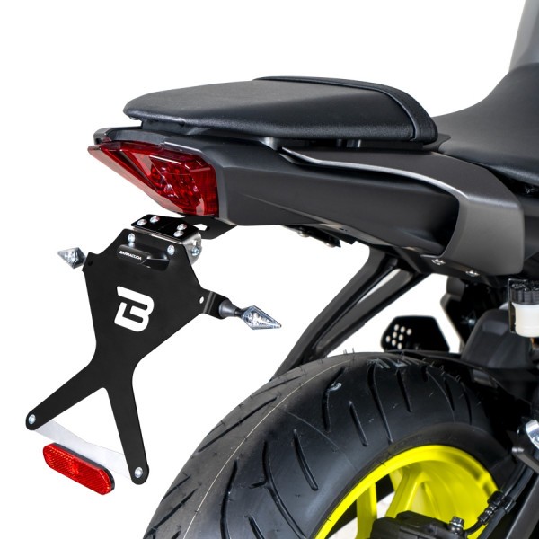 Porta targa per Yamaha MT-07 (13-20) - Barracuda