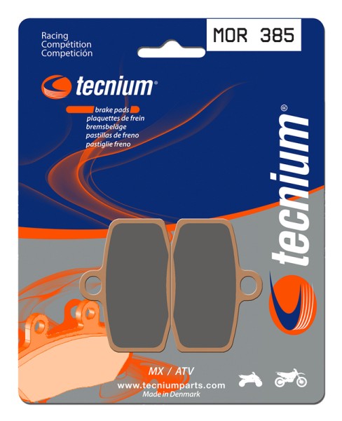 Pastiglie freno Tecnium Racing MX/ATV in metallo sinterizzato - MOR385