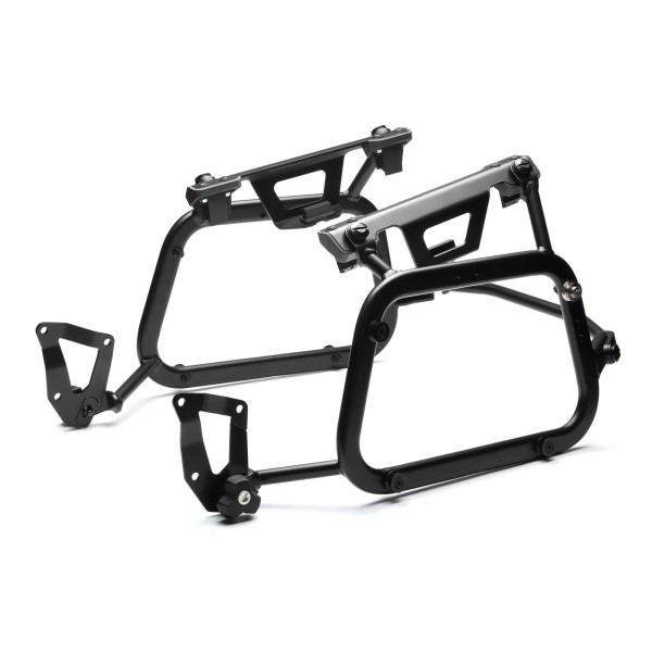Sistema di montaggio per valigie laterali in ABS morbido originale Yamaha per Tracer 900 (18-) e Tracer GT (18-)