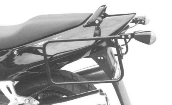 Portavaligie laterale fisso nero per Honda CBR 1100 XX (97-07) Hepco & Becker