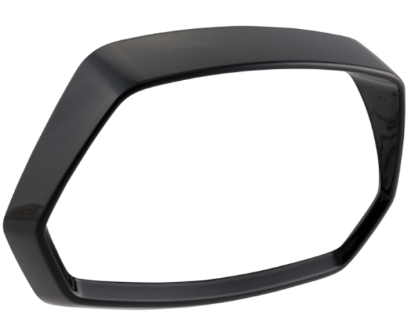 Anello portalampada per Vespa Sprint 50-150ccm ('18-), nero lucido