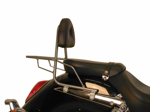 Sissybar con portapacchi cromato per Honda VTX 1300 (03-07) Hepco & Becker