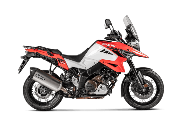 Scarico Akrapovic Slip-On Line (Titanio) per Suzuki V-Strom 1000 (14-18) e V-Strom 1050 (20-23)