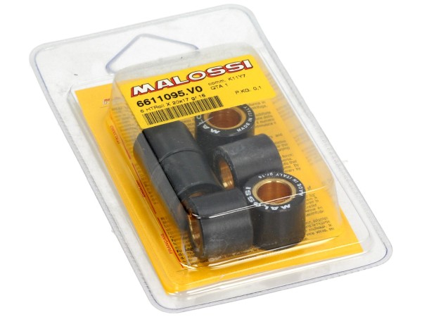 Set rulli variatore Malossi, 20x17 mm, 16,0 g, pezzo: 6