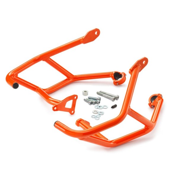 Kit crash bar KTM arancione per Super Duke 1290 R / GT