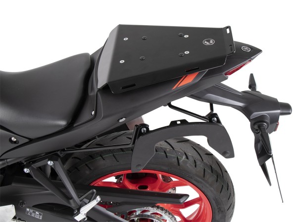 Portapacchi laterale C-Bow nero per Yamaha MT-03 (Bj.20-) Hepco & Becker
