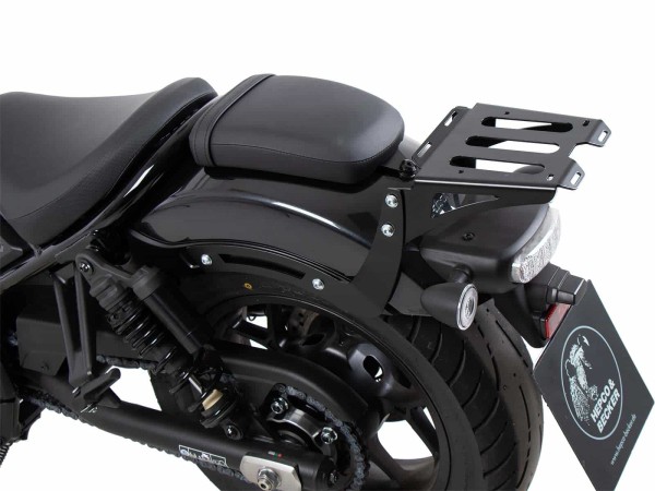 Portapacchi posteriore morbido Minirack nero per Honda CMX 1100 Rebel /DCT (21-24) Hepco & Becker