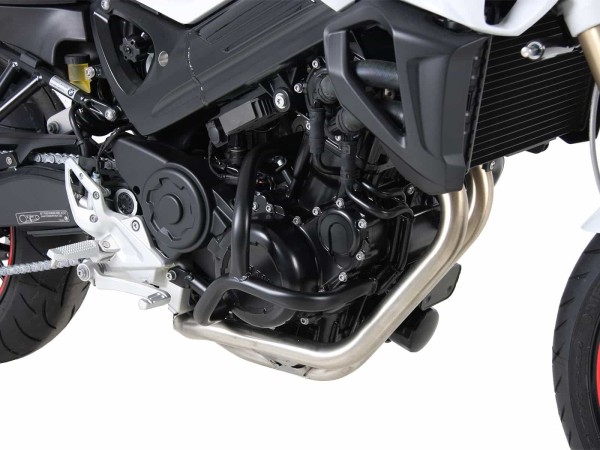 Protezione motore nera versione grande per BMW F 800 R (15-) Hepco & Becker