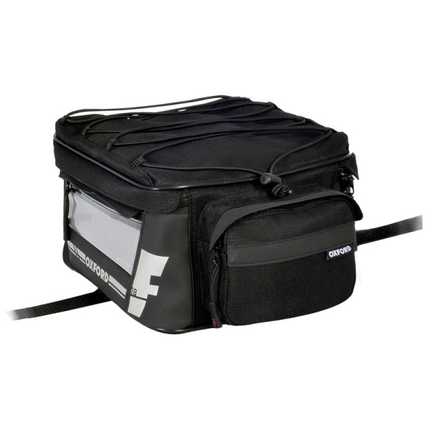 Borsa posteriore grande Oxford F1 nera 35L