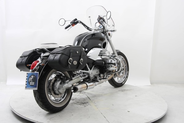 C-Bow portaoggetti laterale cromato per BMW R 850 C (00-04)/R 1200 C (97-04) Hepco & Becker