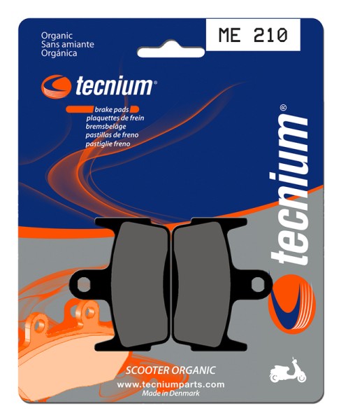 Pastiglie freno organiche Tecnium Scooter - ME210
