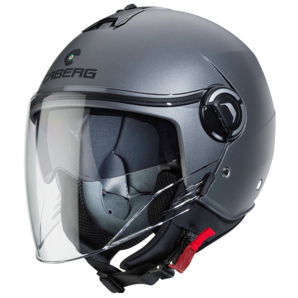 Casco Caberg Riviera V4 X opaco-fucile metallizzato