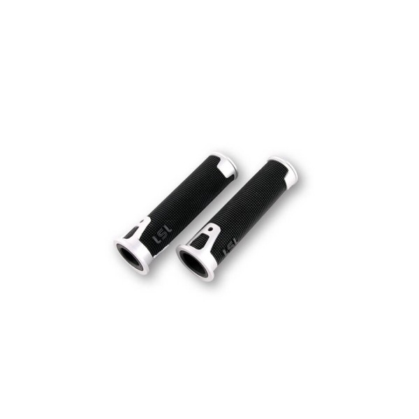 LSL ERGONIA Lenkergriffgummi, 7/8 Zoll (22,2 mm), 125 mm, silber
