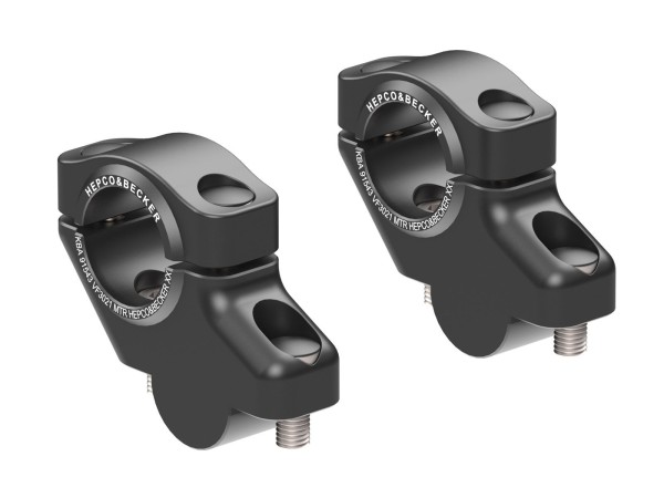 Riser manubrio H=30 mm con offset posteriore di 21 mm per Honda CB 1000 R (11-16) Hepco & Becker