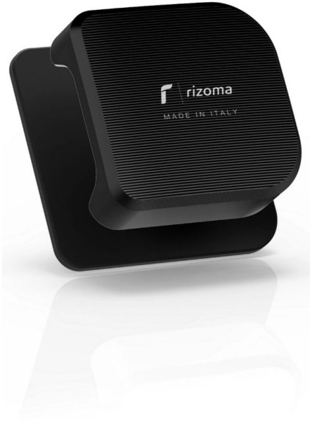 Gancio portapacchi RIZOMA per Vespa GTS/GTS Super/GTV 125-300cc (`23-), nero