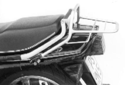 Portapacchi tubolare Topcase nero per Honda CX 500 Euro/Turbo (82-86) /650 Euro (83-86)