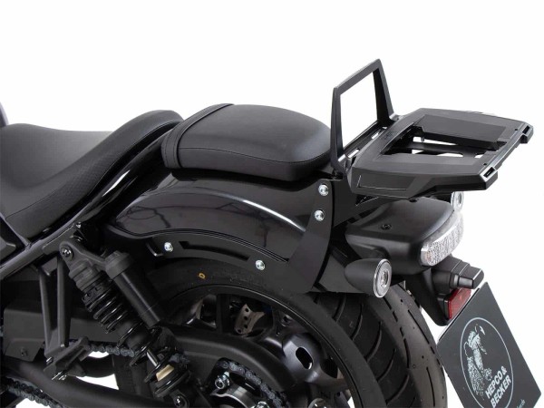 Portavaligie Alurack nero per Honda CMX 1100 Rebel /DCT (21-24) Hepco & Becker