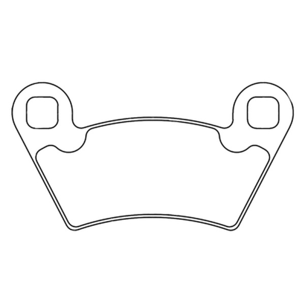 Pastiglie per freni ATV in metallo sinterizzato CL Brakes - 1230ATV1