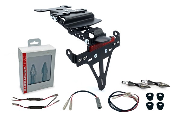 alpha Technik Kennzeichenhalter-Blinker-Kit X-LED (vorne + hinten) für Yamaha Tenere 700 ab Modellja