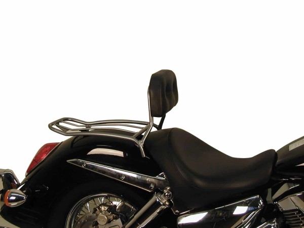Solorack con schienale cromato per Honda VTX 1300 (03-07) Hepco & Becker