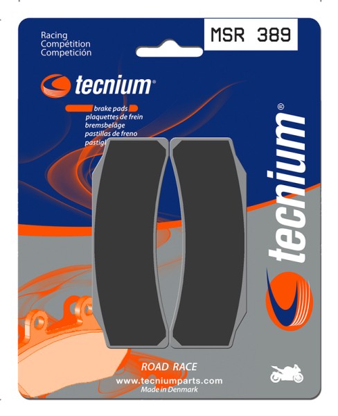 Pastiglie freno Tecnium Professional Racing in metallo sinterizzato - MSR389