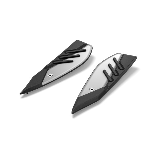 Pedane in alluminio argento per Yamaha X-MAX (25-) originali